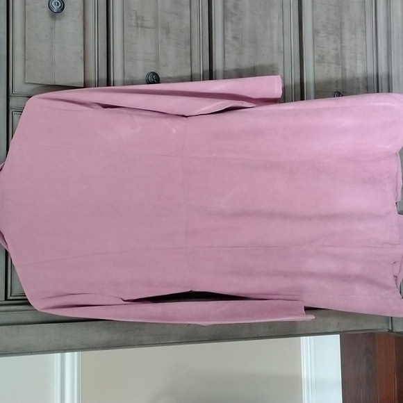 SHEIN dusty rose very lightweight spring/ summer coat - Picture 6 of 6